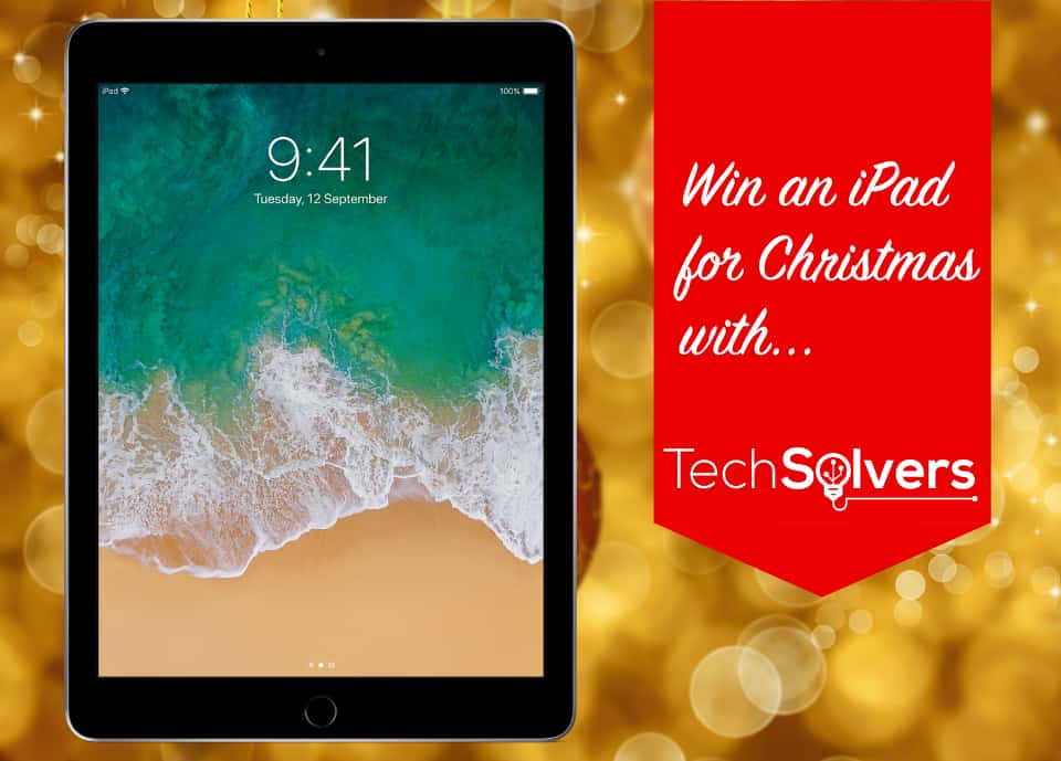 Win an iPad for Christmas with TechSolvers